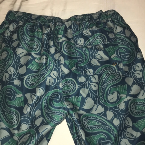 Jachs NY Swim Trunks Shorts Lined Mens Paisley - Picture 6 of 6